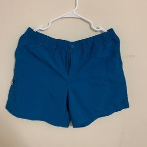 Columbia Blue Hiking Shorts